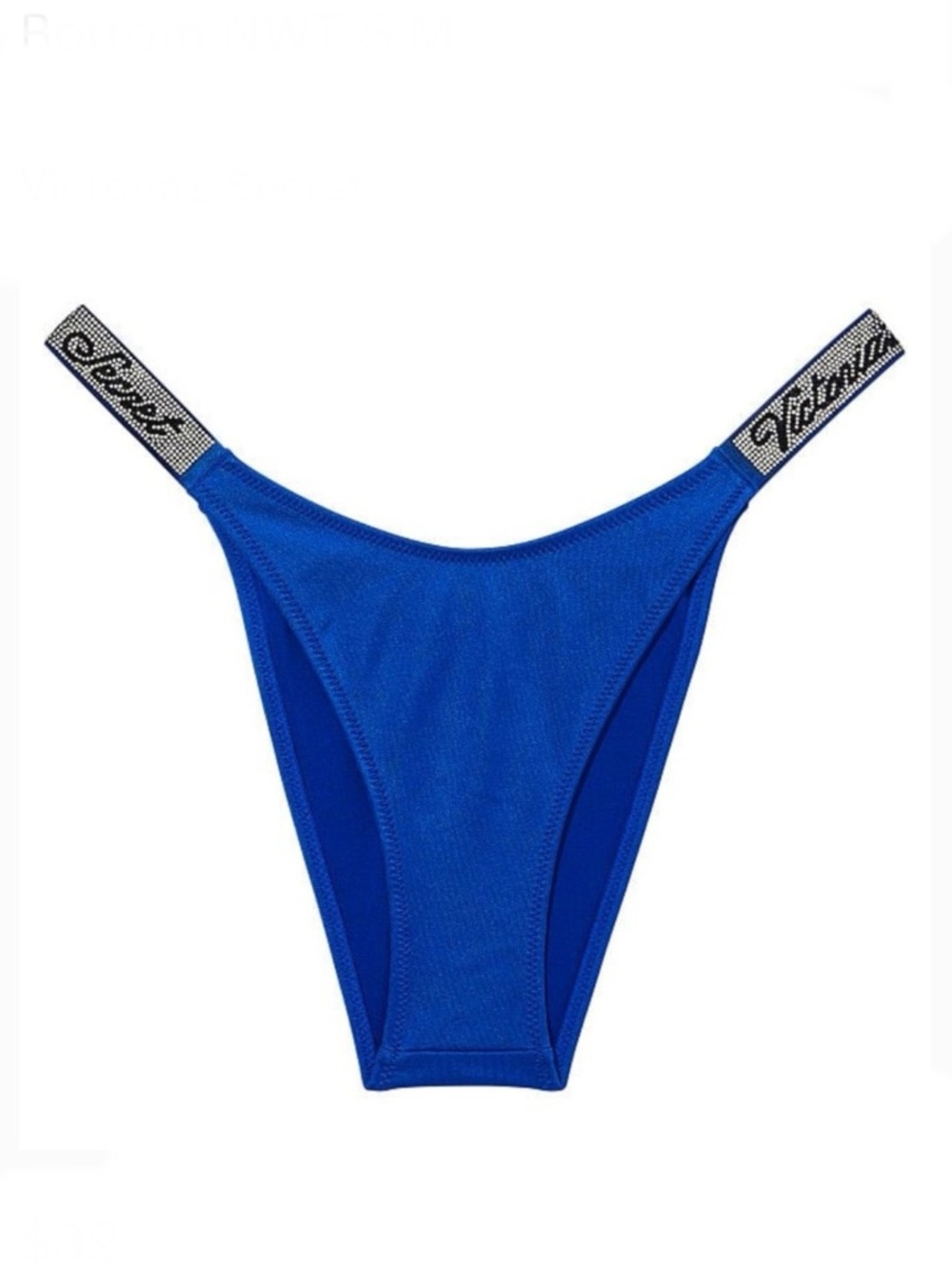 Victoria's Secret Shine Strap Brazillian Bikini Bottom S